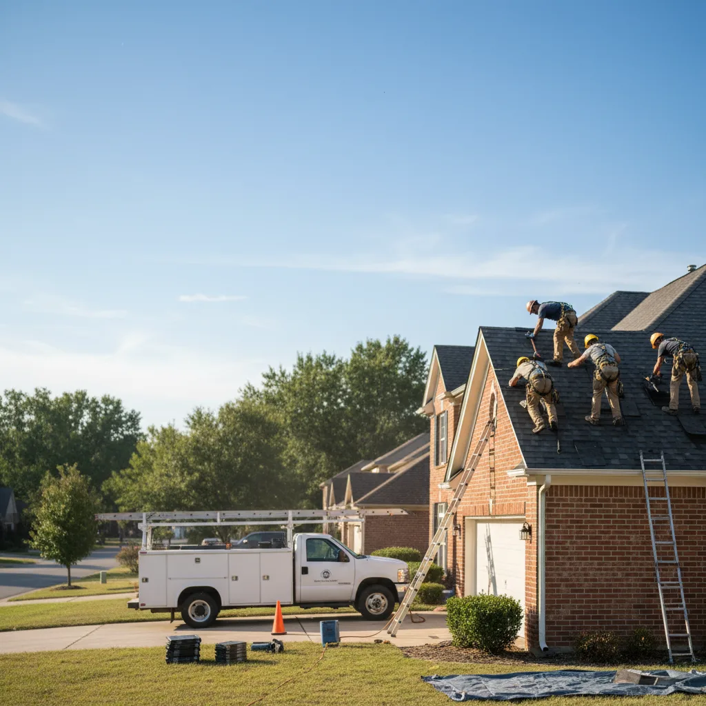 Roof Repair in Center